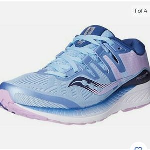 Saucony Women's Ride ISO Running Shoes, Blue size 8